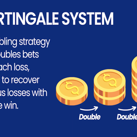 Martingale system for sports betting