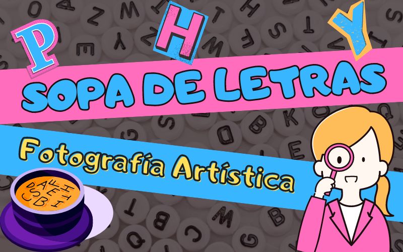 Sopas de Letras de Fotografía Artística