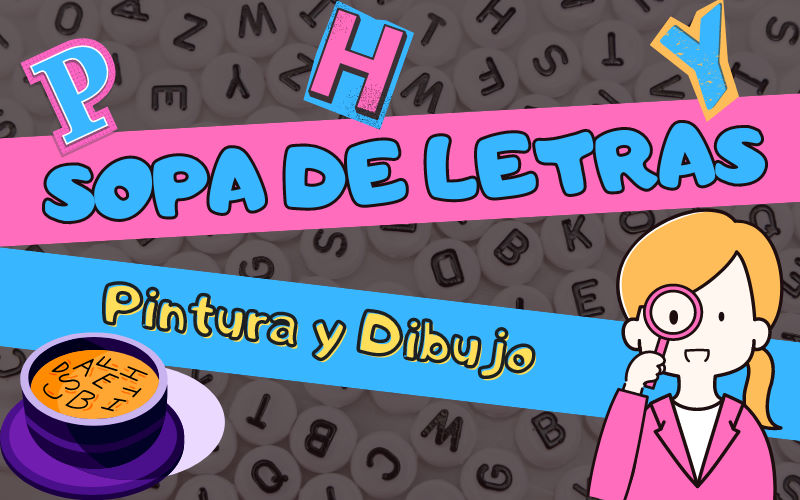 Sopas de Letras de Pintura y Dibujo