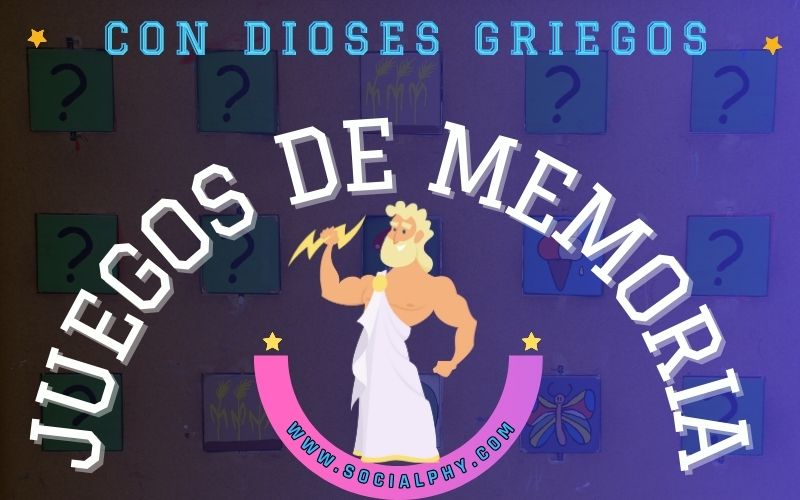 Juego de Memoria con Dioses Griegos