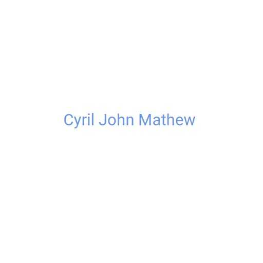 Cyril John Mathew Profile Picture