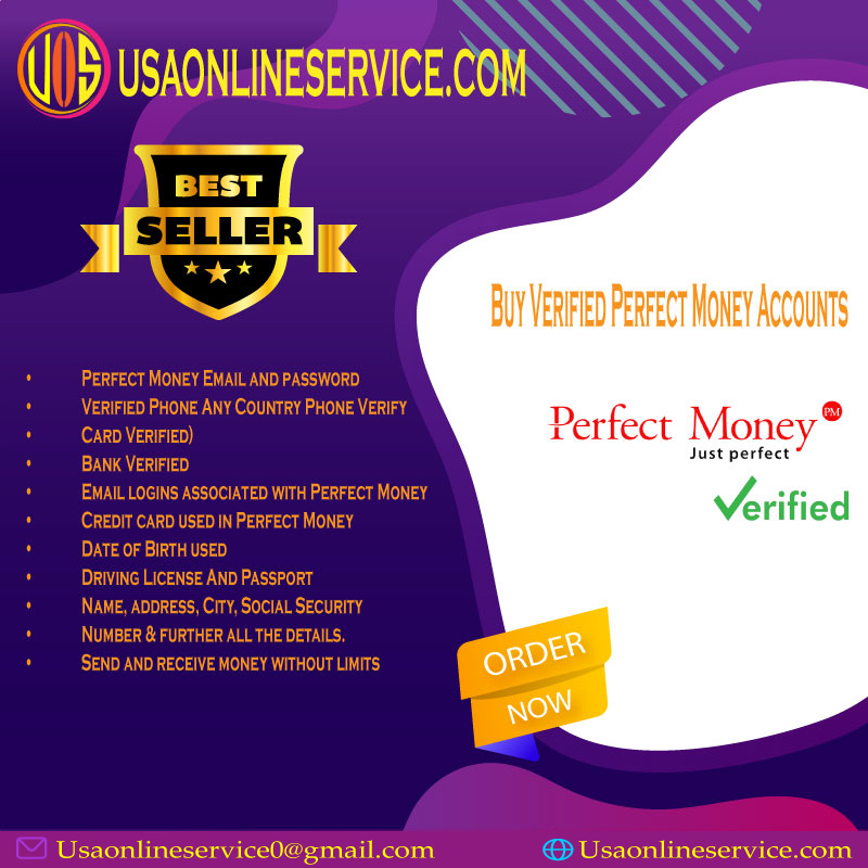 Buy Verified Perfect Money Account - 100% Verified Accounts