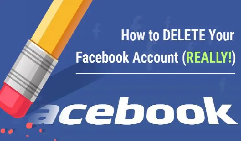 eliminar una cuenta de Facebook