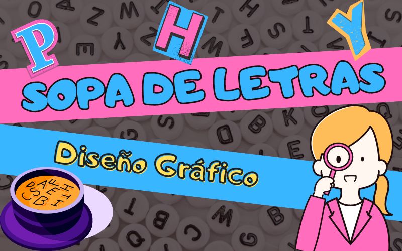 Sopas de Letras de Diseño Gráfico