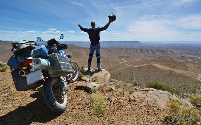 viajar en moto