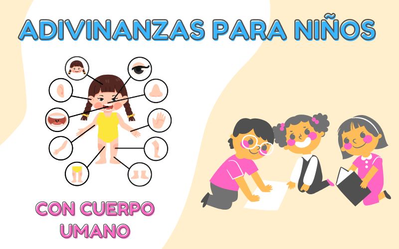 adivinanzas para niños con cuerpo humano