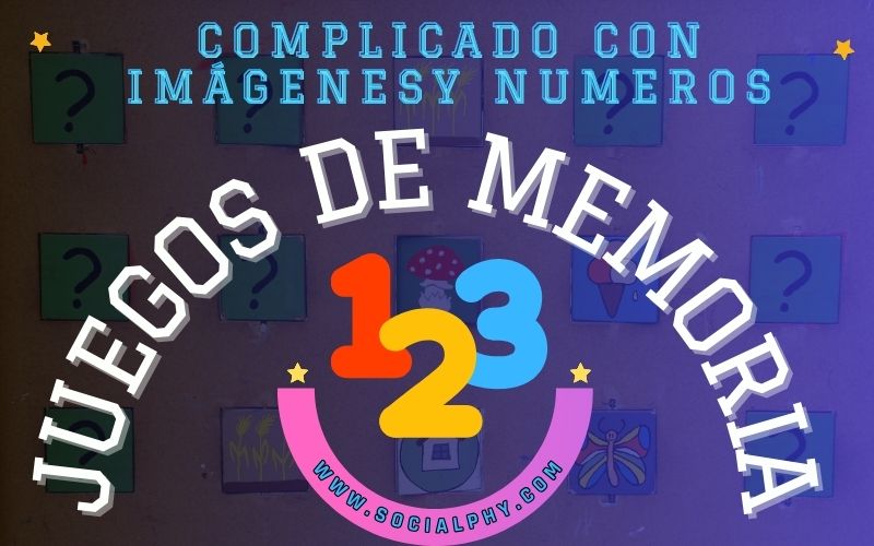 Juego de Memoria Complicado con Imágenes y Números