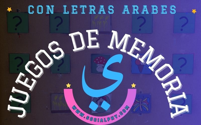 Juego de Memoria con Letras Árabes