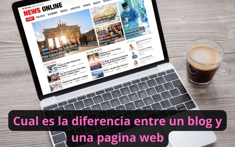 Cual es la diferencia entre un blog y una pagina web