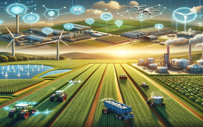 Tecnología en la agricultura inteligente y sostenible