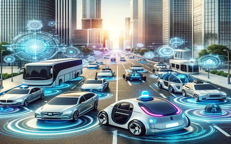 Tecnología de vehículos autónomos y transporte