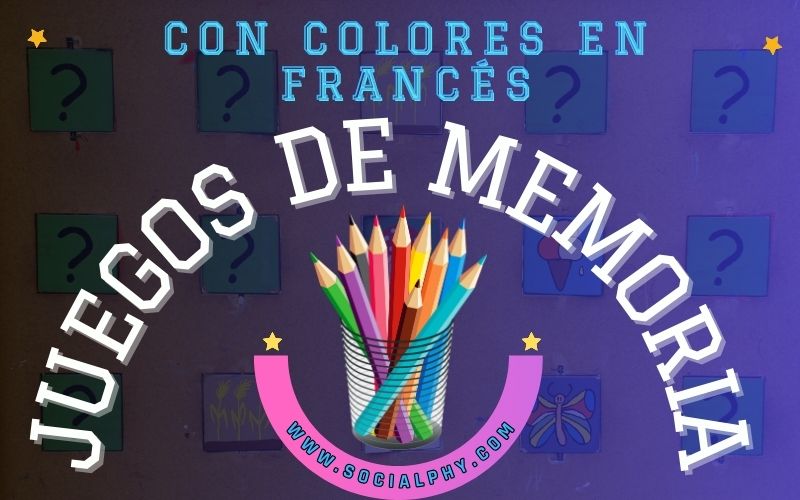 Juego de Memoria con Colores en Francés