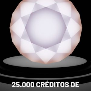 25.000 CRÉDITOS DE GEMAS