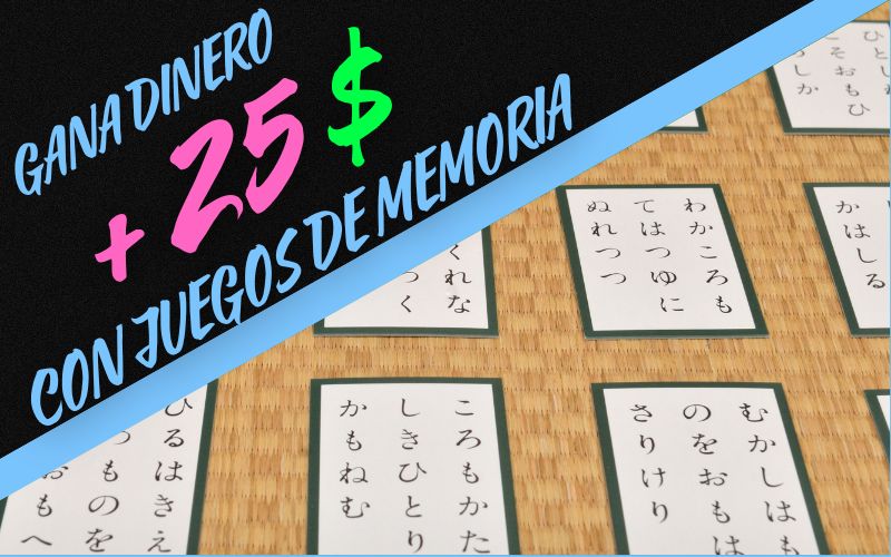 GANA DINERO CON JUEGOS DE MEMORIA